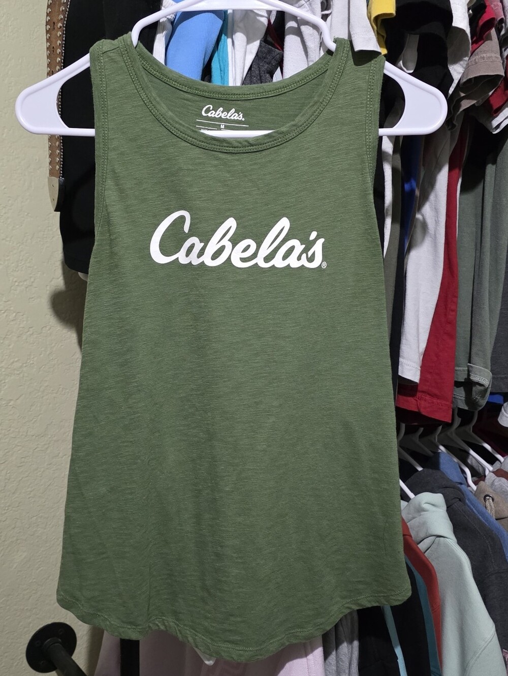 Womens Cabelas Tank Size Medium